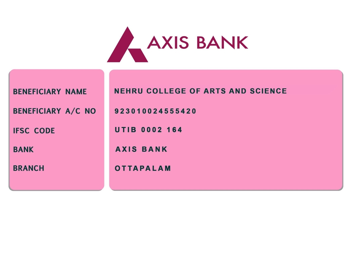 bank details